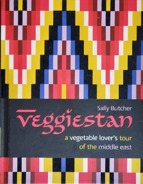 My favourite books of the month November '23 - the cover of the cookbook Veggiestan by Sally Butcher