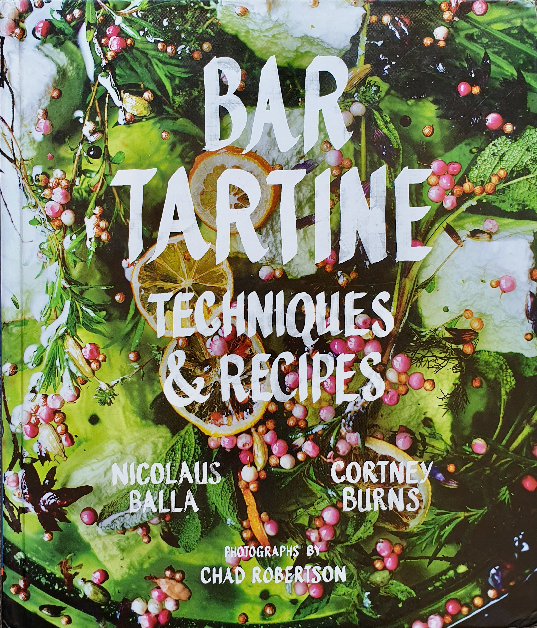The book cover of Bar Tartine Techniques and recipes